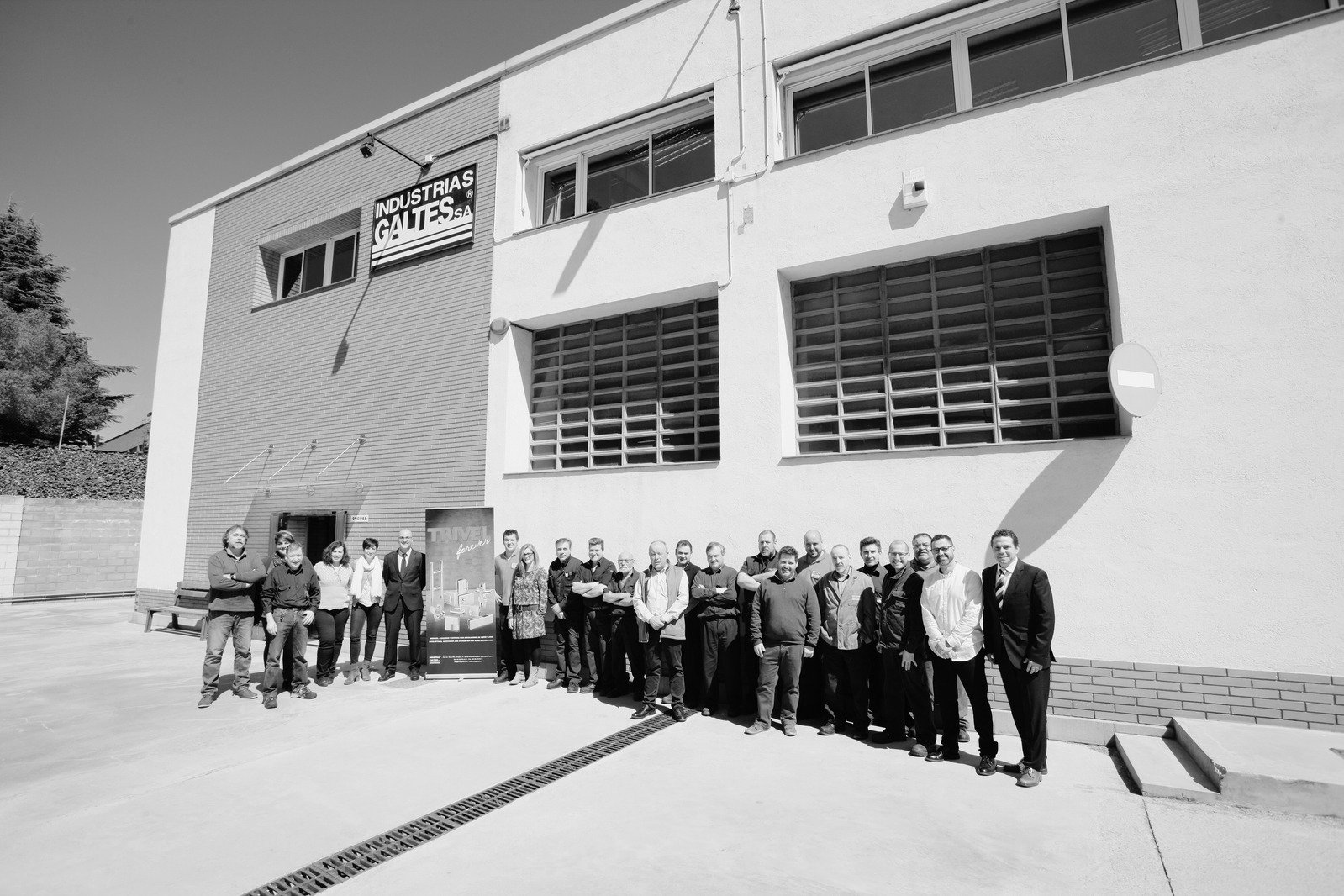 Glass hardware manufacturing team