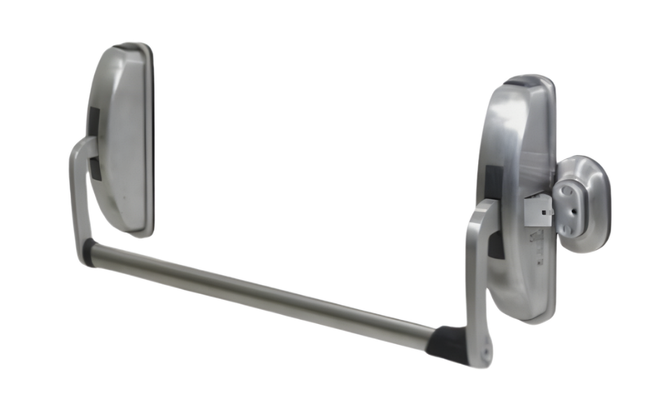 barra antipánico para puerta de vidrio templado