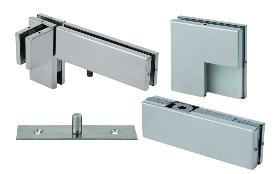 Bisagras y herrajes para divisiones acristaladas en oficinas herrajes online