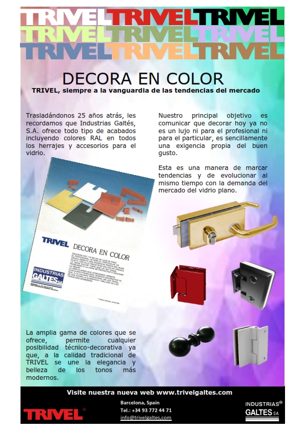 TRIVEL DECORA EN COLOR